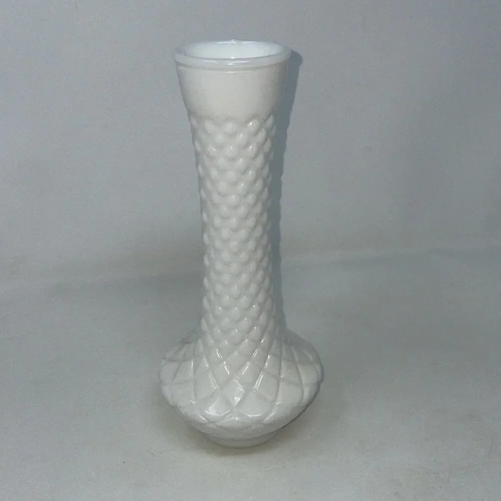 Vintage Randall White Milk Glass Bud Vase